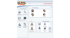 Desktop Screenshot of central.alsol.com.br